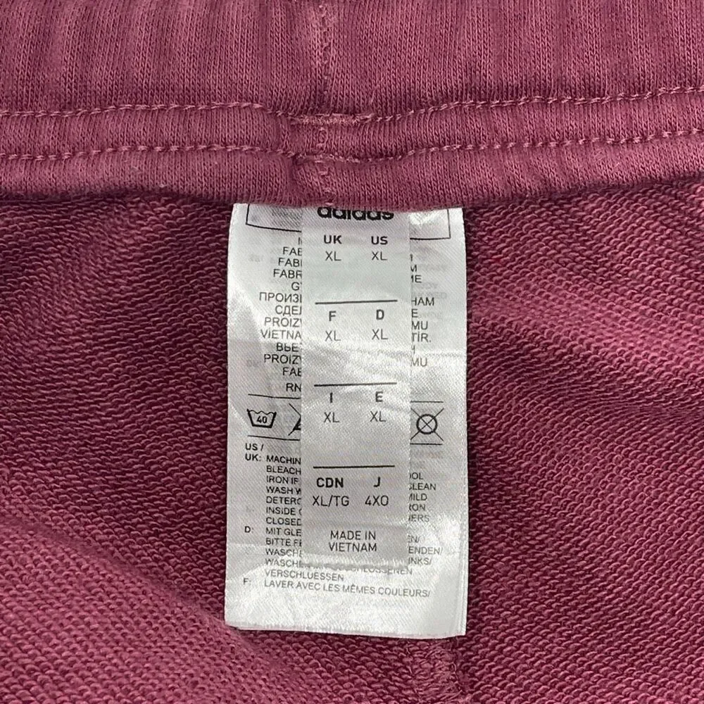 Adidas Sportswear Tiro Track Pants French Terry Crimson Red HF2240 Men’s Size XL